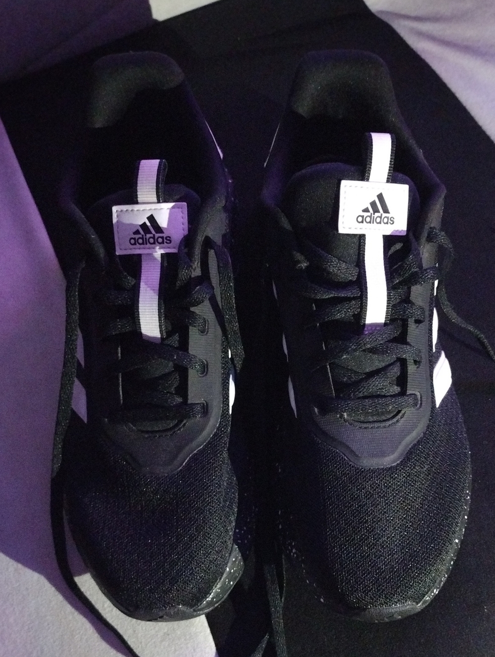 adidas Black and White Men's Sneakers XPLR